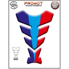 Rebon Moto Design Universal Motosiklet Tank Pad 3D Sticker 0351