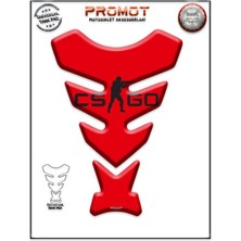 Rebon Moto Design Universal Motosiklet Tank Pad 3D Sticker 0227