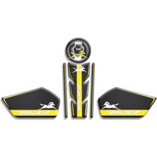 Rebon Moto Design Tvs Raider 125 Uyumlu Tank Pad Set 04