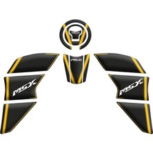 Rebon Moto Design Honda Msx Uyumlu Tank Pad Set 05