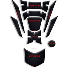 Rebon Moto Design Honda Pcx Uyumlu Tank Pad Full Set (2018-2020) 09