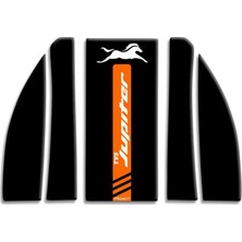 Rebon Moto Design Tvs Jüpiter Uyumlu Tank Pad Set 01