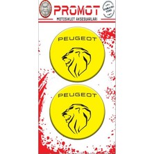Rebon Moto Design Peugeot Amblemi Oto Sticker 3D 08