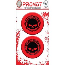 Rebon Moto Design Harley Davıdson Uyumlu Damla Logo Sticker 01