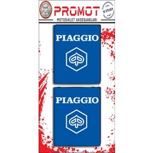 Rebon Moto Design Pıaggıo Damla Logo Sticker 09