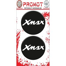Rebon Moto Design Xmax Uyumlu Logo Sticker 03