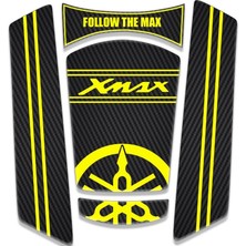 Rebon Moto Design Yamaha Xmax Uyumlu Sarı Tank Pad (2025-2026)