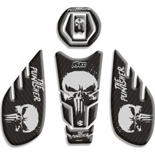 Rebon Moto Design Pulsar RS200 Uyumlu Tank Pad  Set 05