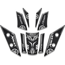 Rebon Moto Design Yamaha Xmax Uyumlu Tank Pad Full Set (2018-2022) 03