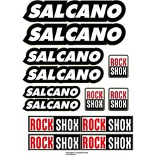 Rebon Moto Design Salcano Bisiklet Sticker Seti 02