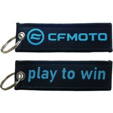 Rebon Moto Design Motosiklet Cf Moto Anahtarlık Çift Taraflı