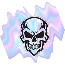 Rebon Moto Design Motosiklet Grenaj Ekipman Hologram Sticker 10'lu Paket 01
