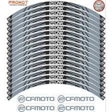 Rebon Moto Design Cfmoto 250NK Uyumlu Jant Şeridi Model 4