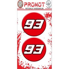 Rebon Moto Design 94 Damla Logo Sticker 01