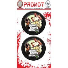Rebon Moto Design Gta Damla Logo Sticker 04