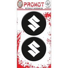 Rebon Moto Design Suzukı Uyumlu Logo Sticker 02