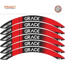 Rebon Moto Design Grace 202 Uyumlu Jant Şeridi Model 1