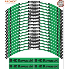 Rebon Moto Design Kawasaki Uyumlu Jant Şeridi Model 2