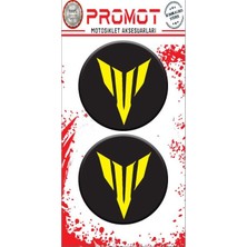 Rebon Moto Design mt Uyumlu Damla Logo Sticker 03