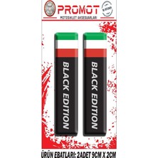 Rebon Moto Design Black Edıtıon Tasarımlı Ön Maşa Damla Sticker