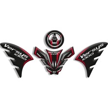 Rebon Moto Design Kawasaki Versys 1000 Uyumlu Tank Pad Set 02