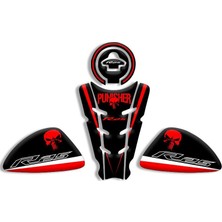 Rebon Moto Design Yamaha R25 Uyumlu Tank Pad Set (2014-2018) 05