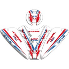 Rebon Moto Design Honda Cbr cc Uyumlu Tank Pad Set Hrc