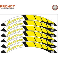 Rebon Moto Design Activa Uyumlu Jant Şeridi Model 6