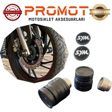 Rebon Moto Design Sym Joymax Uyumlu Ön Aks Koruma Takozu