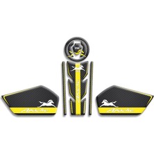 Rebon Moto Design Tvs Apache Uyumlu Tank Pad Set 04
