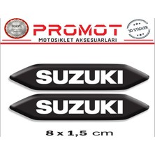 Rebon Moto Design Suzukı Damla Logo Sticker 01