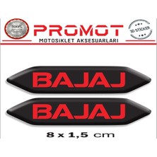 Rebon Moto Design Bajaj Damla Logo Sticker 02