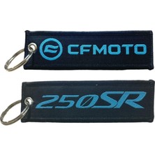 Rebon Moto Design Motosiklet Cf Moto 250SR Anahtarlık Çift Taraflı