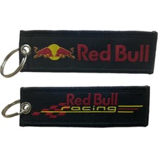Rebon Moto Design Motosiklet Redbull Anahtarlık Çift Taraflı