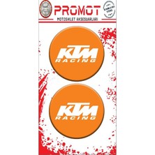 Rebon Moto Design Ktm Tasarım Damla Logo Sticker 03