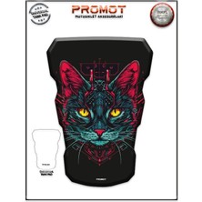 Rebon Moto Design Universal Motosiklet Tank Pad 3D Sticker 0404