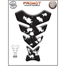 Rebon Moto Design Universal Motosiklet Tank Pad 3D Sticker 0309