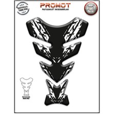Rebon Moto Design Universal Motosiklet Tank Pad 3D Sticker 0325
