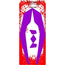 Rebon Moto Design Vrs 125 Uyumlu Far Üstü Şeffaf Film Sticker 02