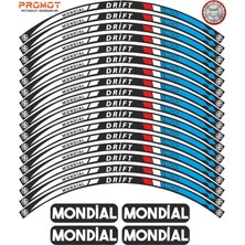Rebon Moto Design Drift L Uyumlu Jant Şeridi Model 9