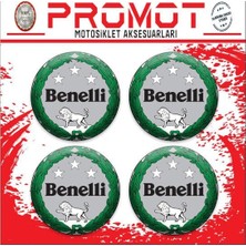 Rebon Moto Design Benelli Uyumlu Damla Sticker (4cm-4 Adet)
