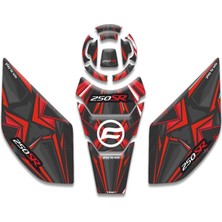 Rebon Moto Design Cfmoto 250SR Uyumlu Tank Pad SET(2021-2026) 08