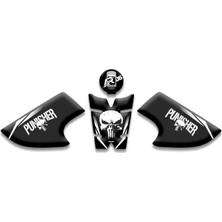 Rebon Moto Design Arora Ar 06 Uyumlu Tank Pad Set Punısher