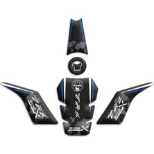 Rebon Moto Design Benelli Trk 502 Uyumlu Tank Pad Set 02
