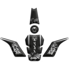 Rebon Moto Design Benelli Trk 502 Uyumlu Tank Pad Set 04