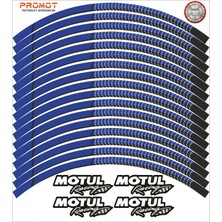 Rebon Moto Design Motul Tasarım Motosiklet Jant Şeridi Model 6