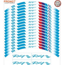 Rebon Moto Design M Power Tasarım Motosiklet Jant Şeridi Model 2
