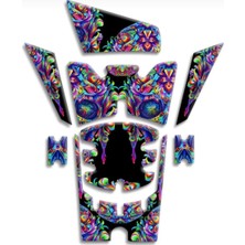 Rebon Moto Design Honda Pcx Uyumlu 8 Parça Tank Pad Set 2025 02