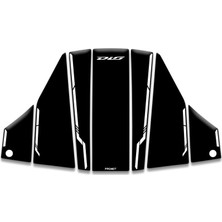 Rebon Moto Design Honda Dio Uyumlu Tank Pad Set 06