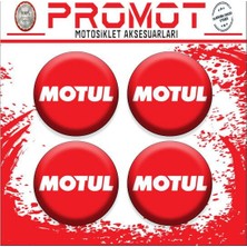 Rebon Moto Design Motul Tasarım Damla Sticker (4cm-4 Adet)